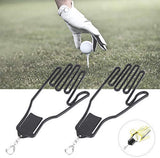 2-Pack Glove Supports - Black Plastic Frame to Prevent Deformation - For Golf & Outdoor Gloves