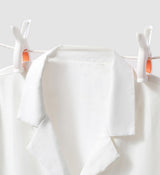 Clothes Pegs - Drying Pegs - Plastic Clothes Pegs - Non-slip clothes pegs for drying sheets and blankets, household use, sturdy and user-friendly clothes pegs - 2-pack - Side View
