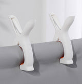 Clothes Pegs - Drying Pegs - Plastic Clothes Pegs - Non-slip clothes pegs for drying sheets and blankets, household use, sturdy and user-friendly clothes pegs - 2-pack - Top-Down View