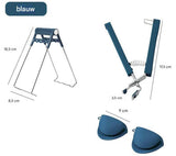 Anti-scald clamp - set of three - bowl remover - anti-slip clamp - kitchen bowl clamp - bowl and dish clamp - anti-scald - plate clamp - Top-Down View