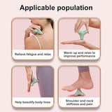 Massage Balls - 1 item - Shiatsu massage device - Massage balls with relief points - Trigger point exercise balls - Exercise ball - Massages shoulder, neck, waist and hand muscles (Pink)