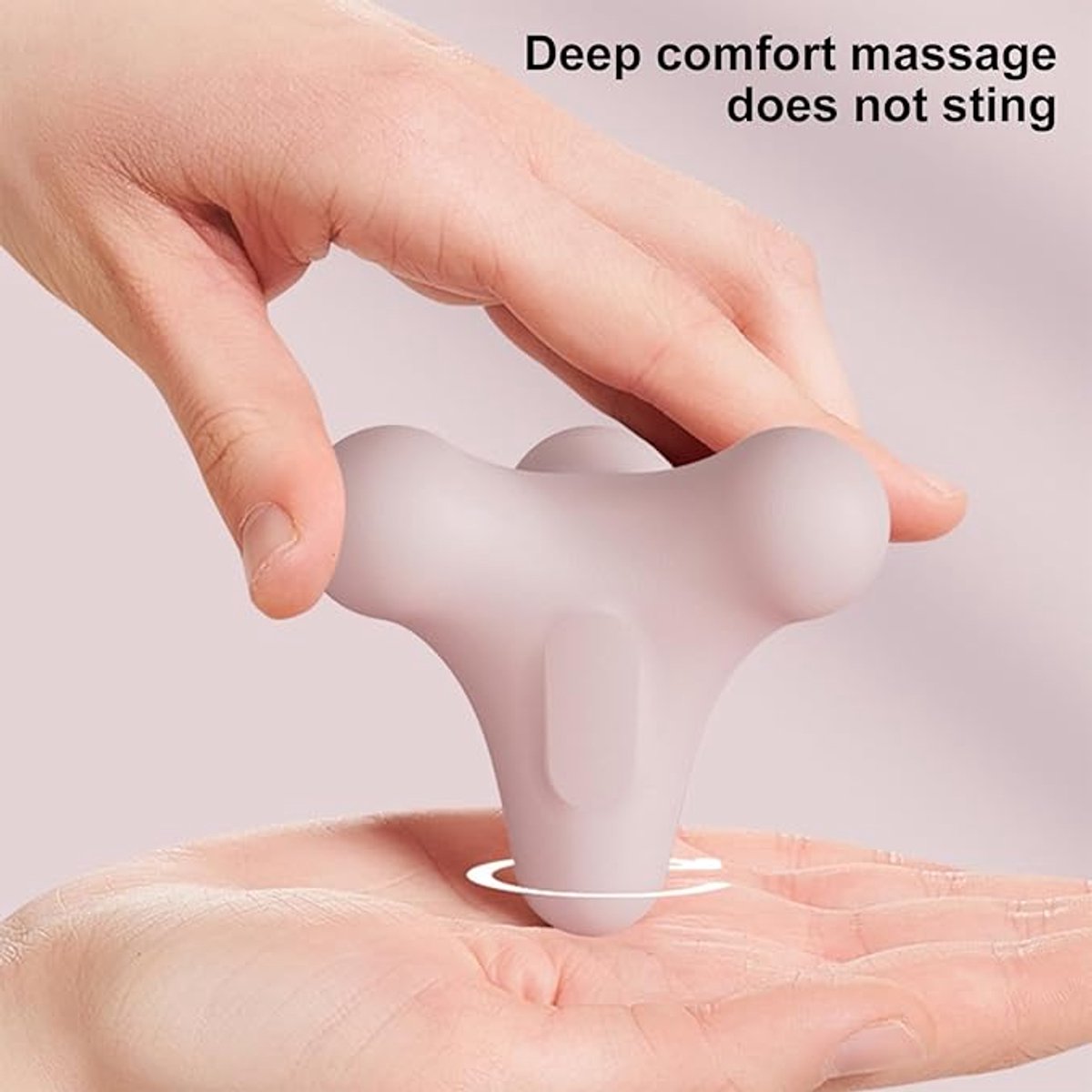 Massage Balls - 1 item - Shiatsu massage device - Massage balls with relief points - Trigger point exercise balls - Exercise ball - Massages shoulder, neck, waist and hand muscles (Pink)