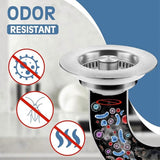 Sink Drain Strainer - 3-in-1 - Stainless Steel - Collapsible Sink Stopper - Strainer - Silver - Side View