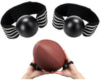 2-Piece Volleyball Hand Shape Trainer - Soft Nylon & Wooden Beads - Adjustable Size for Correct Ball Placement - For Training and Competition