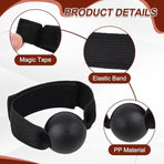 2-Piece Volleyball Hand Shape Trainer - Soft Nylon & Wooden Beads - Adjustable Size for Correct Ball Placement - For Training and Competition
