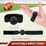 2-Piece Volleyball Hand Shape Trainer - Soft Nylon & Wooden Beads - Adjustable Size for Correct Ball Placement - For Training and Competition - Side View