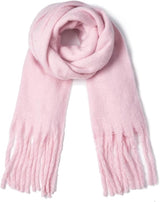 Warm Scarf - Colorful Winter Scarves for Women - Warm and Thick Knitted Scarves - Blanket Scarves - Stylish Christmas Gifts - Gifts for Her