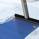Car Snow Removal Tools - Snow Plows - Car Snow Shovels - Car Wiper Blades - Windshield and Window Cleaning Tools - Handy for Clearing Snow from Home and Vehicle. - Rear View