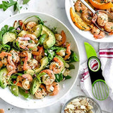 Kitchen Tools - Slicer - 3-in-1 Avocado Slicer - Dishwasher Safe - Suitable for avocados, kiwis and many other fruits - Top-Down View