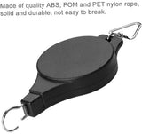 Extendable Hanging Basket Rack - Perfect for garden baskets, planters, and feeders. Hang high and pull down - Pack of 2 - Front View