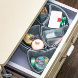 Storage boxes - organizers - storage drawers - dressing table drawers - drawers for office supplies, jewelry and small items - are the ideal choice for organizing and tidying everything. - Front View