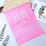 Shoe Bags - Pack of 5 - Shoe Bag - Travel and Storage Bag - Water-Repellent - Travel Organizer - Pink (43.5*32cm)