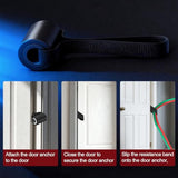 Resistance Bands - Exercise Bands - Training Bands - Resistance Bands with Handles for Men and Women - Exercise Bands for Fitness and Strength Training at Home - Low Angle