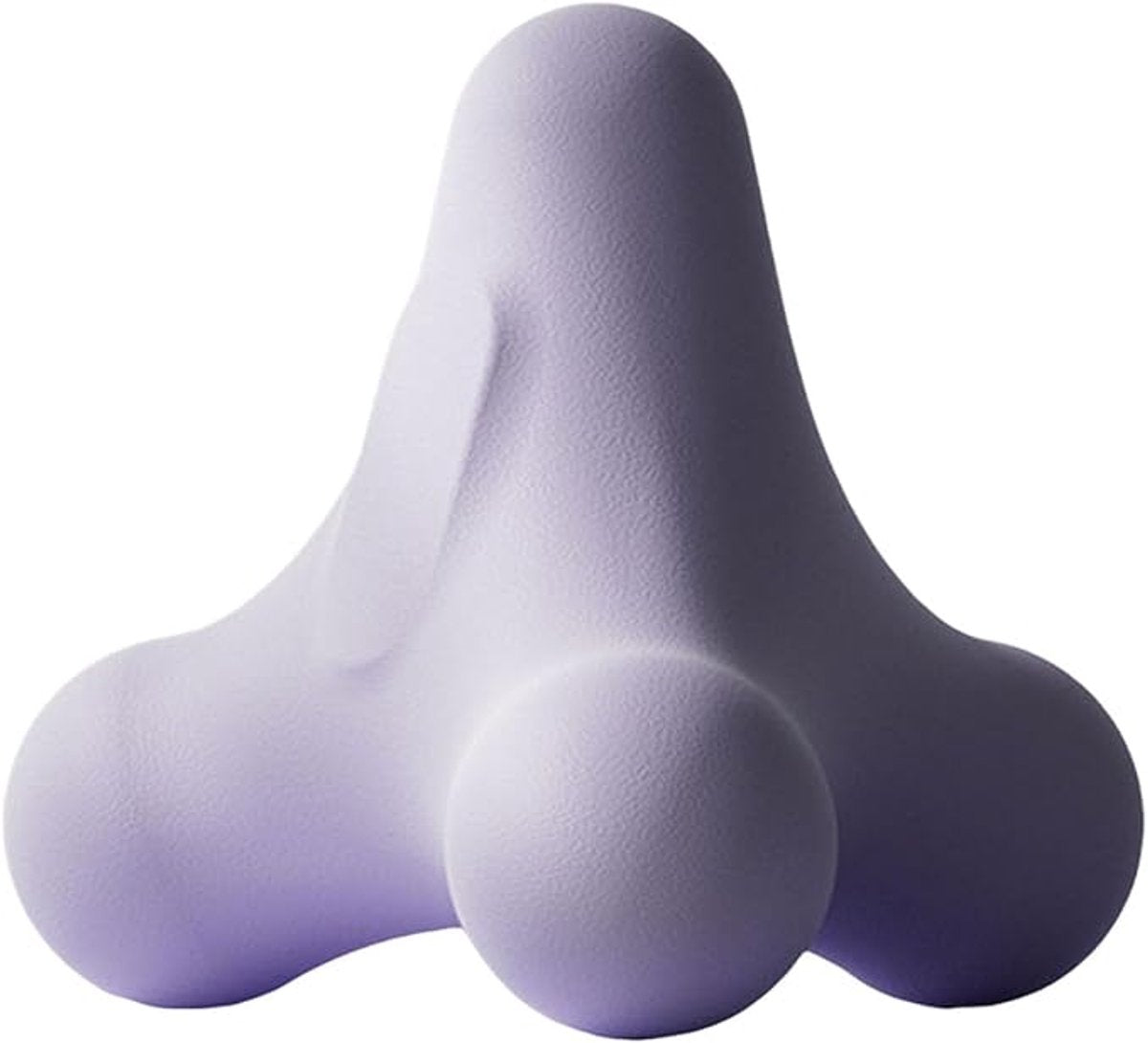 Massage Balls - 1 item - Shiatsu massage device - Massage balls with relief points - Trigger point exercise balls - Exercise ball - Massages shoulder, neck, waist and hand muscles (Purple)