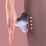 Massage Balls - 1 item - Shiatsu massage device - Massage balls with relief points - Trigger point exercise balls - Exercise ball - Massages shoulder, neck, waist and hand muscles (Purple) - 45-Degree Angle