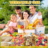 2-Pack Cheese Storage Boxes with Lids - For Sliced & Grated Cheese in the Fridge - Dishwasher Safe - 45-Degree Angle