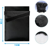 Anti-freeze cover for water taps - 3-piece pack - Insulated anti-freeze cover - Protective cover for water pipes against ice formation - 45-Degree Angle