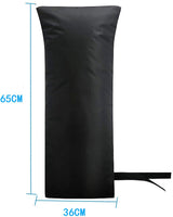 Anti-freeze cover for water taps - 3-piece pack - Insulated anti-freeze cover - Protective cover for water pipes against ice formation - Rear View