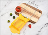 Meat Slicer - Luncheon Meat Slicer - Egg Slicer - Multifunctional Kitchen Aid - Suitable for bananas, avocados, and vegetables; dishwasher safe. - Side View