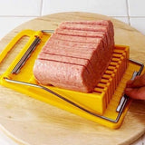 Meat Slicer - Luncheon Meat Slicer - Egg Slicer - Multifunctional Kitchen Aid - Suitable for bananas, avocados, and vegetables; dishwasher safe. - 45-Degree Angle