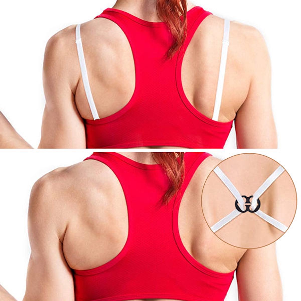 Clothespins - Bra Band Clips - 3 Bra Band Clips and 6 Pairs of Bra Clips - Adjustable Bra Band Clips - Soft and comfortable, stretchy and suitable for all cup sizes