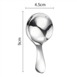 4-pack - small spoons - spoons with short handle - suitable for pots - for salt, sugar, spices, coffee, tea, desserts