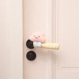 Protective Cover - Set of Two - Cute Cloud-Shaped Door Handle Gloves - Decorative Door Handle Protector Cover - Door Accessories (Pink)