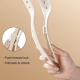 Kitchen Utensils - Spatula - Food Tongs - Heat Resistant Food Tongs - Multifunctional Kitchen Tongs - Fire-Resistant Design - Suitable for grilling, frying, cooking and serving food - Top-Down View