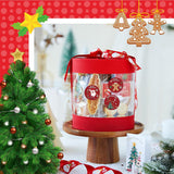 Stickers - Christmas Stickers - Cartoon Stickers - 2 Rolls - Approximately 500 stickers per roll - The best choice for decorating Christmas gifts - Top-Down View