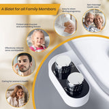 bidet - Toilet bidet | With 2 spray heads - Self-cleaning bidet spray - Adjustable water pressure - Toilet bidet attachment - Comes with a bidet installation video