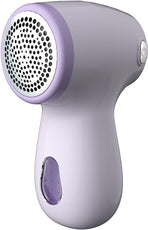 Rechargeable Lint Remover with Display - Lint Remover - Suction and Shave Function - Lint Remover - Type-C Charging - 3 Working Modes & 6-Blade System - Purple