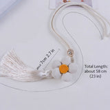 Curtain Holder - Curtain Tie Rope - Curtain Tie Back - Curtain Decoration - Home Decoration - Curtain Accessories - 2 Pieces - White - Front View