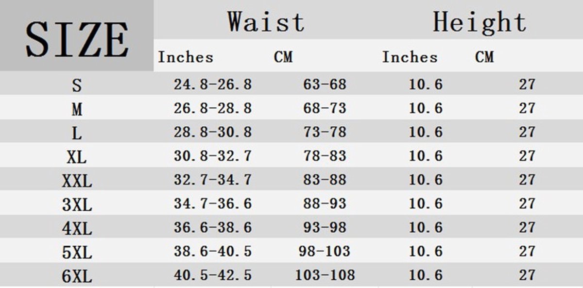 Women Sweat Reducer Training Belt - Sweatband - Waist Trainer - Slimming Belly Band - 3-Row Closure & Breathable Material - Extended Sizes (S to 6XL) - Gray, XXXL