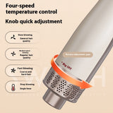 3-in-1 Multistyle Hair Dryer - Dryer, Styling Brush & Curling Iron - Hair Dryer Brush - Curling Brush - 650W, 4 Adjustable Settings - Top-Down View