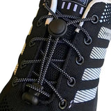 Sneaker Laces 120CM suitable for Sneakers - Elastic laces without a knot - Suitable for students and adults - With strong buckle and quick-release function (Light pink)
