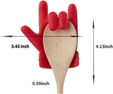 Silicone Pan Lid Support - Prevents Boiling Over & Allows Steam to Escape - Kitchen Aid - Side View