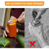 Simple Manual Can Opener - 6 Colors Beer Can Opener - Front View