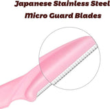 Eyebrow Shaping Tools - Eyebrow Shavers - Safe Facial Hair Removal with Razor and Trimmer - 18 Items