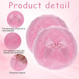 Powder Puff - 2 pieces - 8.9 cm - Make up sponges - Soft powder puff - Washable and reusable - For wet and dry application - Side View