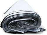 100-pack - Lightweight - High Strength - Logistics Packaging Bags - Self-Adhesive - Waterproof (32*45cm) - Top-Down View