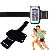 Phone Holder for Running - Running Armband - Suitable for phones up to 6.5 inches - Lightweight and universal phone holder for running, fitness and jogging - 45-Degree Angle