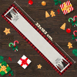 Table Runner - Christmas Table Runner - Christmas Decorations - Christmas Table Runner 33x183 cm - Christmas Table Decorations - Christmas Decorations 2024 - Christmas Decorations (Christmas Red)