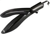 Removable Mudguard Mountain Bike Parts Bicycle Accessories Black-Iron - Front View