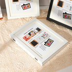 Interchangeable frame - children's drawing - Interchangeable frame A4 - Children's artwork - children's drawings interchangeable frame - Photo frame Poster frame Wall frame - Gift - White