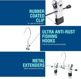 Hanger Clips - 20 pieces - Sock Clips - Clothing Clips & Towel Clips - Front View