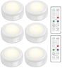 LED spotlight set - 6 stylish lights with dimming function and 2 practical remote controls - Night lights with colour change - Lights with remote controls - Suitable for kitchens, bedrooms, etc.