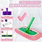 Replacement Mop Covers - Reusable Mop Cloths - For Wet and Dry Cleaning - Pack of 4