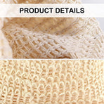 8-Piece Soap Storage Bag - Soap Bag Set - Exfoliating Mesh Soap Bags - Foaming & Fast-Drying In-Shower Soap Holders - Soap Leftover Holder