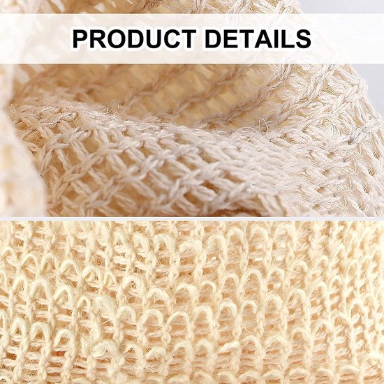 8-Piece Soap Storage Bag - Soap Bag Set - Exfoliating Mesh Soap Bags - Foaming & Fast-Drying In-Shower Soap Holders - Soap Leftover Holder