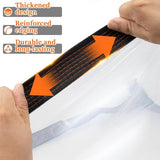 Transparent tarpaulin with eyelets, transparent tarpaulin for outdoor use, waterproof film, woven tarpaulin, canvas, awning, durable, weatherproof, multifunctional tarpaulin 1 x 3m - Top-Down View